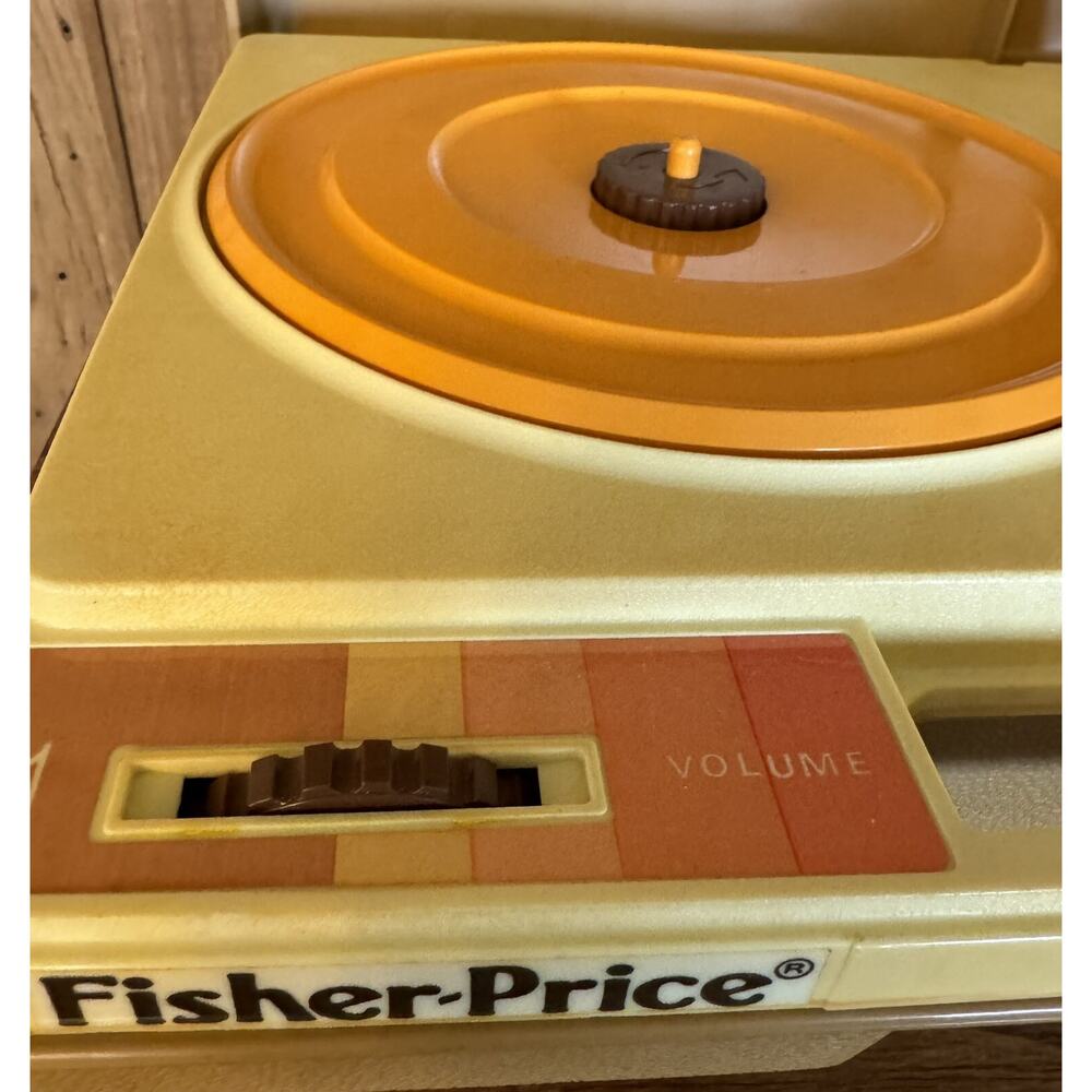 Vintage 1978 Fisher Price Record Player Works - Picture 3 of 13